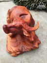 Tượng Trâu Gỗ Hương Việt Cao 75 Ngang 37 Sâu 31 (cm) 1