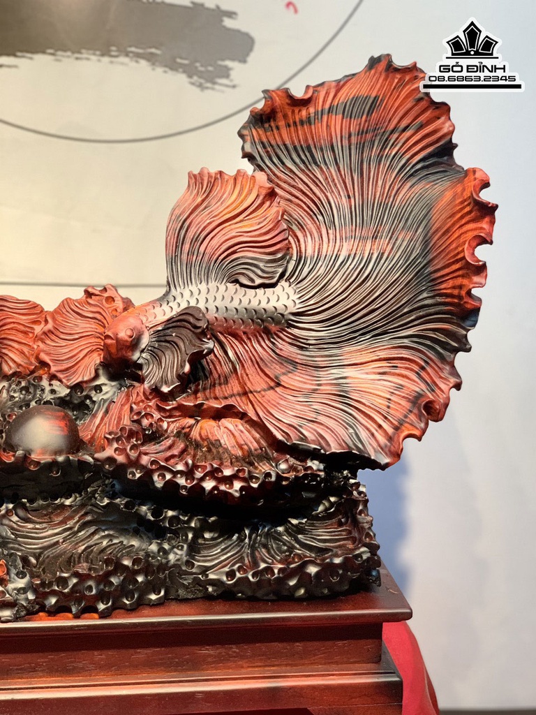 Tương Cá Xiêm Gỗ Trắc Cao 43 Ngang 74 Sâu 32 (cm) 1