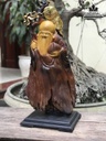 Tượng Ông Thọ Gỗ Bách Xanh Cao 71 Ngang 30 Sâu 15 (cm) 4
