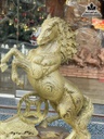 Tương Ngựa Phong Thủy (Nhất Mã) Gỗ Mun Hoa Cao 60 Ngang 32 Sâu 10 (cm) 2