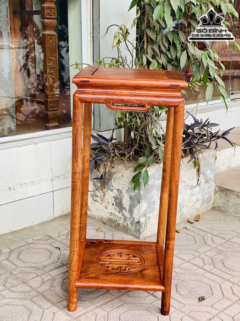 Cặp Đôn Kỷ Gõ Hương Việt Cao 80 Ngang 35 Sâu 35 (cm)