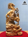 Tương Ngựa Phong Thủy Gỗ Ngọc Am Cao 82 Ngang 41 Sâu 27 (cm) 1