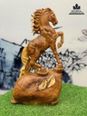 Tượng Nhất Mã Gỗ Cẩm Cao 51 Ngang 30 Sâu 18 (cm) 0