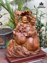 Tượng Phật Di Lặc Gỗ Hương Cao Cả Kỷ 77 Ngang 58 Sâu 30 (cm) 3