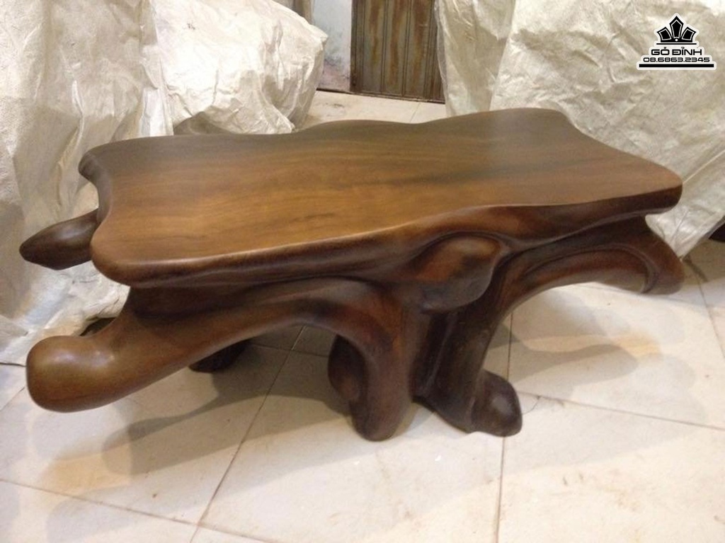 Đôn Gỗ Nguyên Khối Gỗ Sao Xanh Cao 40 Ngang 104 Sâu 44 Mặt 84-41(cm)DS102 1