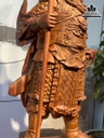 Tượng Quan Công Gỗ Hương Cao 76 Ngang 32 Sâu 20 (cm) 8