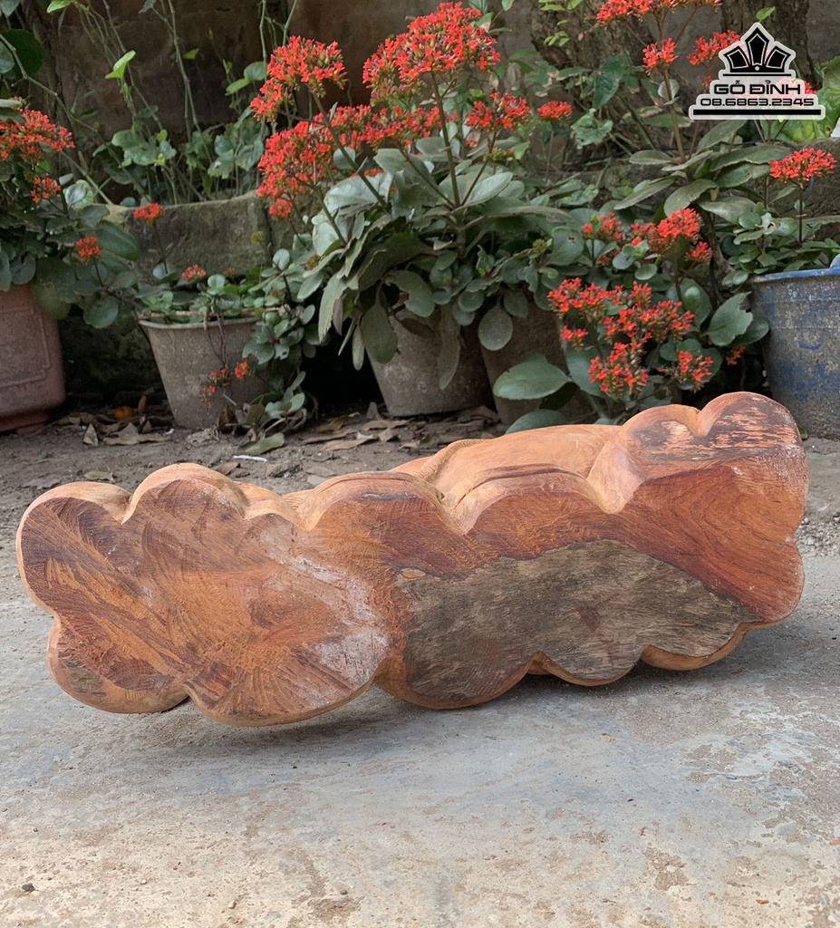 Tượng Chuột Tài Lộc Gỗ Hương Cao 25 Ngang 45 Sâu 20 (cm) 2