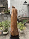 Tượng Đạt Ma Sư Tổ Gỗ Bách Xanh Cao 101 Ngang 31 Sâu 30 (cm) 3