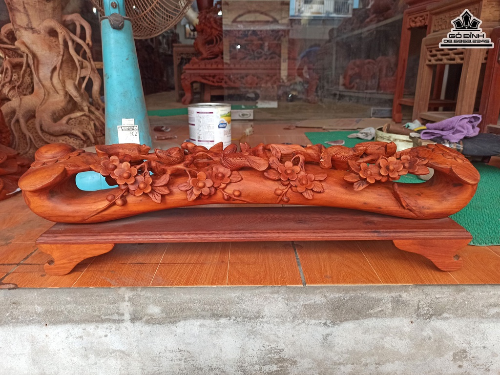 Gậy Như Ý Gỗ Hương Cao18 Dài 58 Rộng 12 (cm) 0