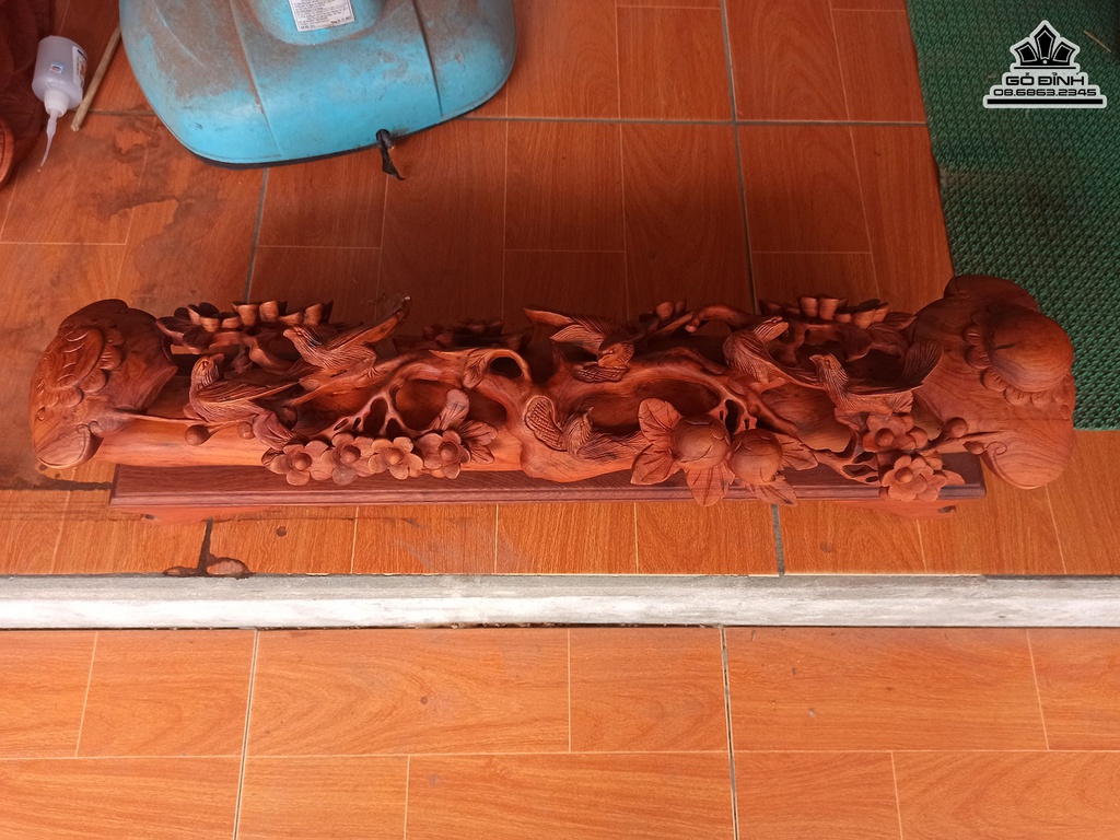 Gậy Như Ý Gỗ Hương Cao18 Dài 58 Rộng 12 (cm) 1