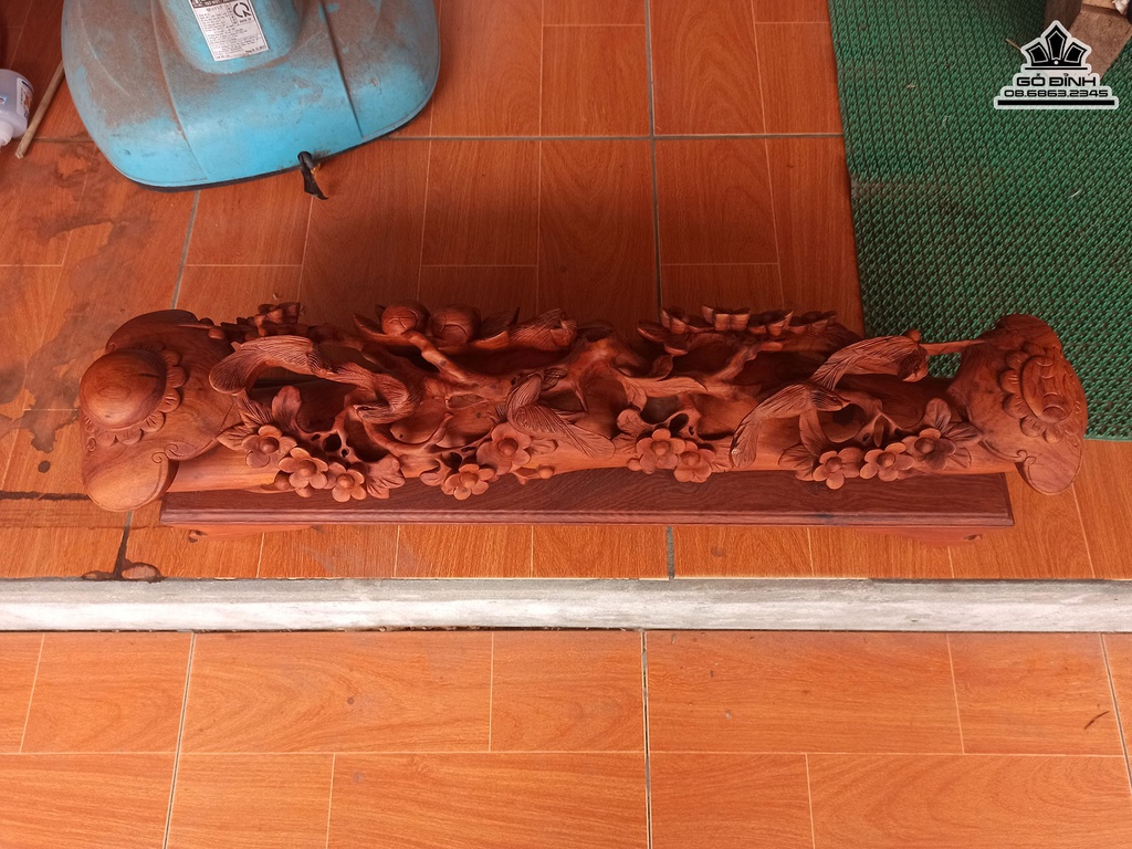 Gậy Như Ý Gỗ Hương Cao18 Dài 58 Rộng 12 (cm) 2