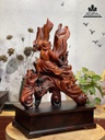 Tương Đạt Ma Sư Tổ Gỗ Trắc Cao 61 Ngang 50 Sâu 23(cm) 1