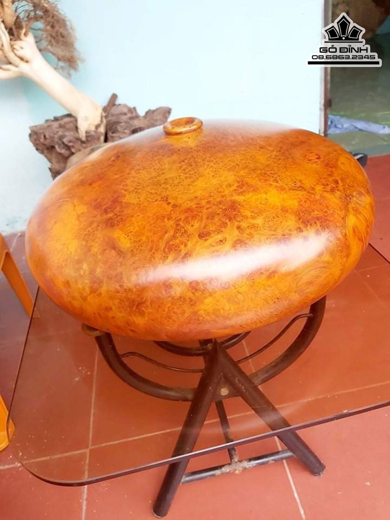 Bình Chum Gỗ Nu Kháo Cao Cao 22 Đường Kính 47 (cm) 0