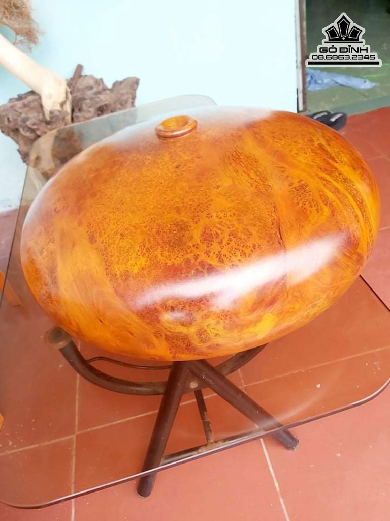 Bình Chum Gỗ Nu Kháo Cao Cao 22 Đường Kính 47 (cm) 1