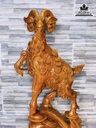 Tượng Dê (Nhất Dương)Tài Lộc Gỗ Hương Cao 63 Ngang 28 Sâu 20 (cm) 0