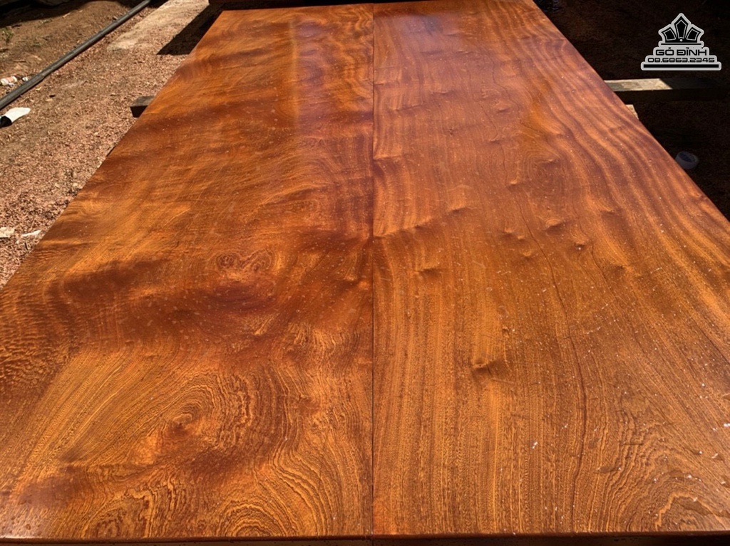 Sập Gỗ Cẩm Hồng Dài 315 Rộng 180 Dày 17 (cm) 2