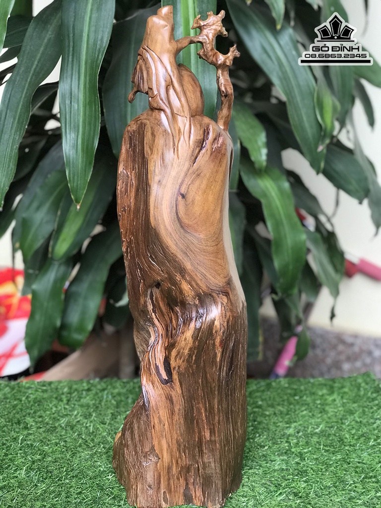 Tương Ông Thọ Gỗ Bách Xanh Cao 58 Ngang 17 Sâu 13 (cm) 0