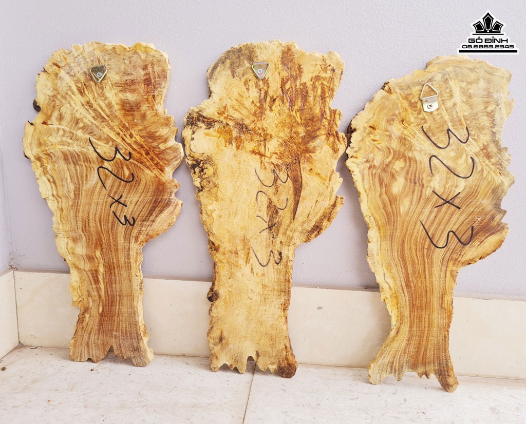 Tranh Phúc Lộc Thọ Gỗ Nu Nghiến Cao 52 Ngang 26-24 (cm) 0