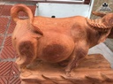 Tượng Trâu Gỗ Hương Cao 28 Ngang 38 Sâu 15(cm) 1