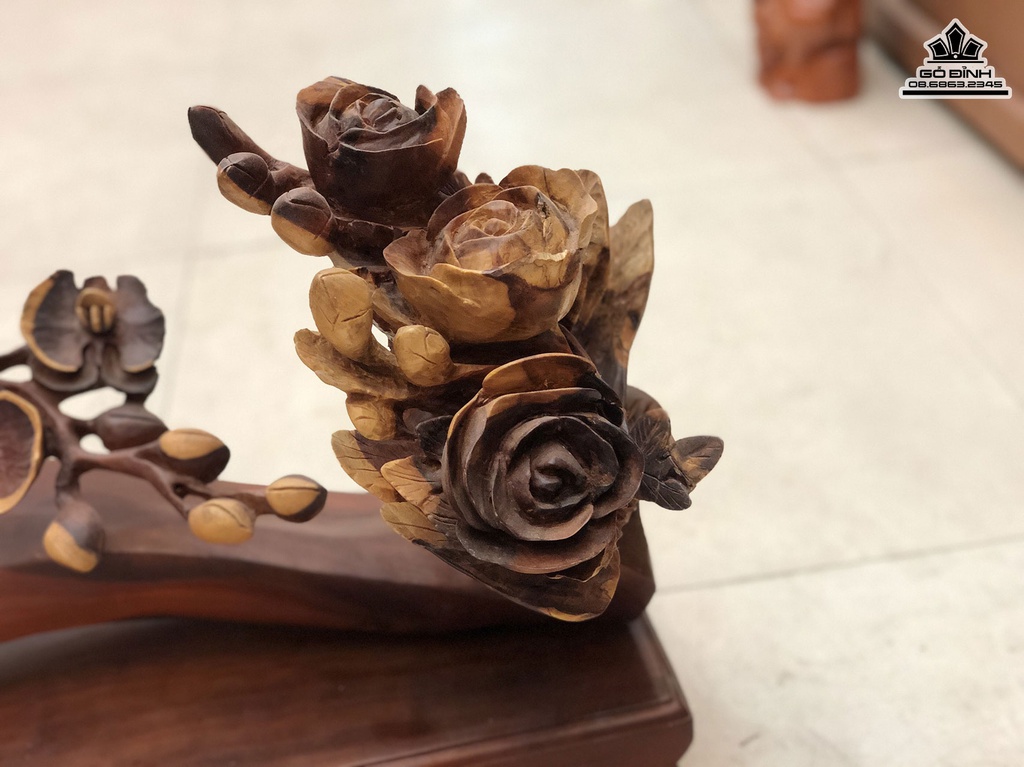 Cầu Như Ý Gỗ Hương Cao 25 Ngang 70 Rộng 25 (cm) 0