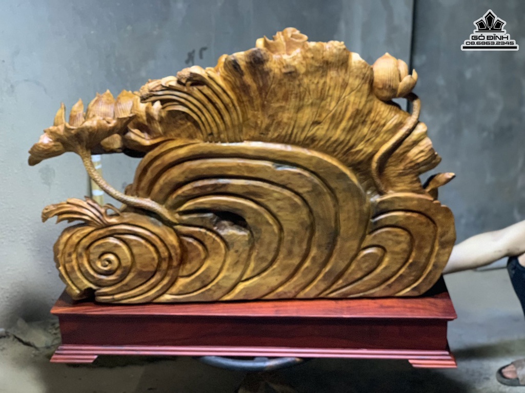 Tượng Di Lặc Ngũ Phúc Cao 81 Ngang 103 Sâu 40 Cả Kỷ 86 (cm)7