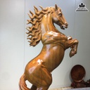 Tượng Ngựa Nhất Mã Gỗ Bách Xanh Cao 61 Ngang 26 Sâu 17 (cm) 1