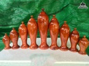 Bộ Bình Chum Gỗ Hương Cao  15-35 Đường Kính 6-9 (cm) 0
