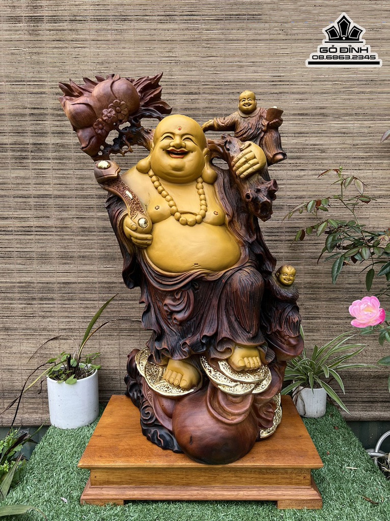 Tượng Phật Di Lặc Xá Xị Cao 66 Ngang 38 Sâu 26 (cm) 0