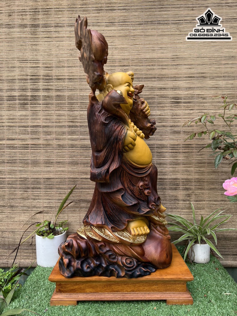 Tượng Phật Di Lặc Xá Xị Cao 66 Ngang 38 Sâu 26 (cm) 2