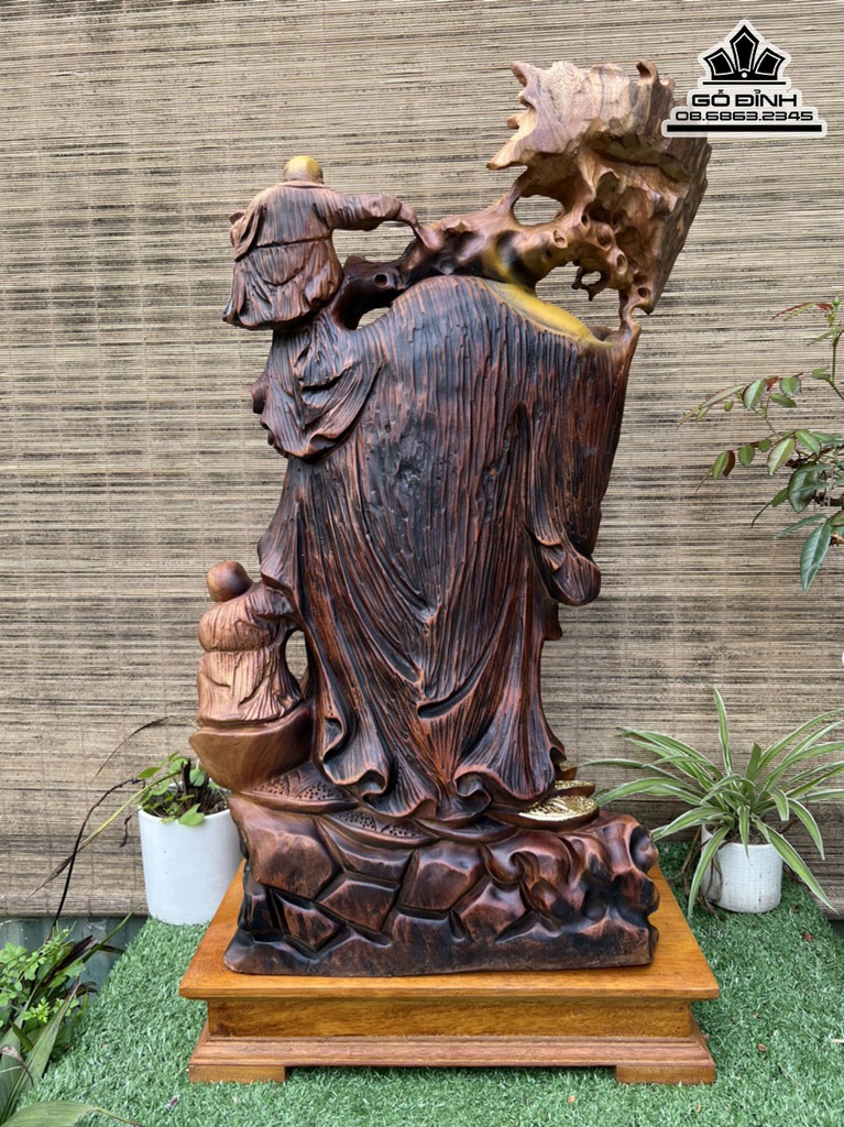 Tượng Phật Di Lặc Xá Xị Cao 66 Ngang 38 Sâu 26 (cm) 3