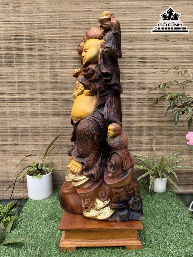 Tượng Phật Di Lặc Xá Xị Cao 66 Ngang 38 Sâu 26 (cm) 4