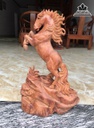 Tượng Ngựa Nhất Mã Gỗ Hương Cao 46 Ngang 28 Sâu 20 (cm) 1