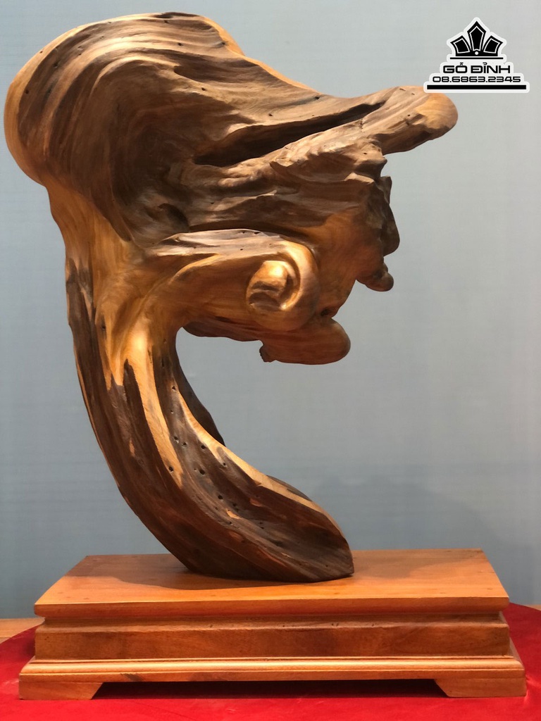 Tượng Đạt Ma Múa Quyền Cao 76 Ngang 52 Sâu 25 (cm) 0