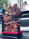 Tượng Gia Đình Gà Gỗ Trắc Liền Khối Cao 77 Ngang 45 Sâu 22 (cm) 0