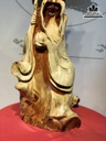 Tượng Ông Thọ Gỗ Hương Ta Liền Khối Cao 76 Ngang 29 Sâu 21 (cm) 1