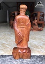 Tượng Gia Cát Lượng Gỗ Cẩm Liền Khối Cao 62 Ngang 23 Sâu 15 (cm) 3