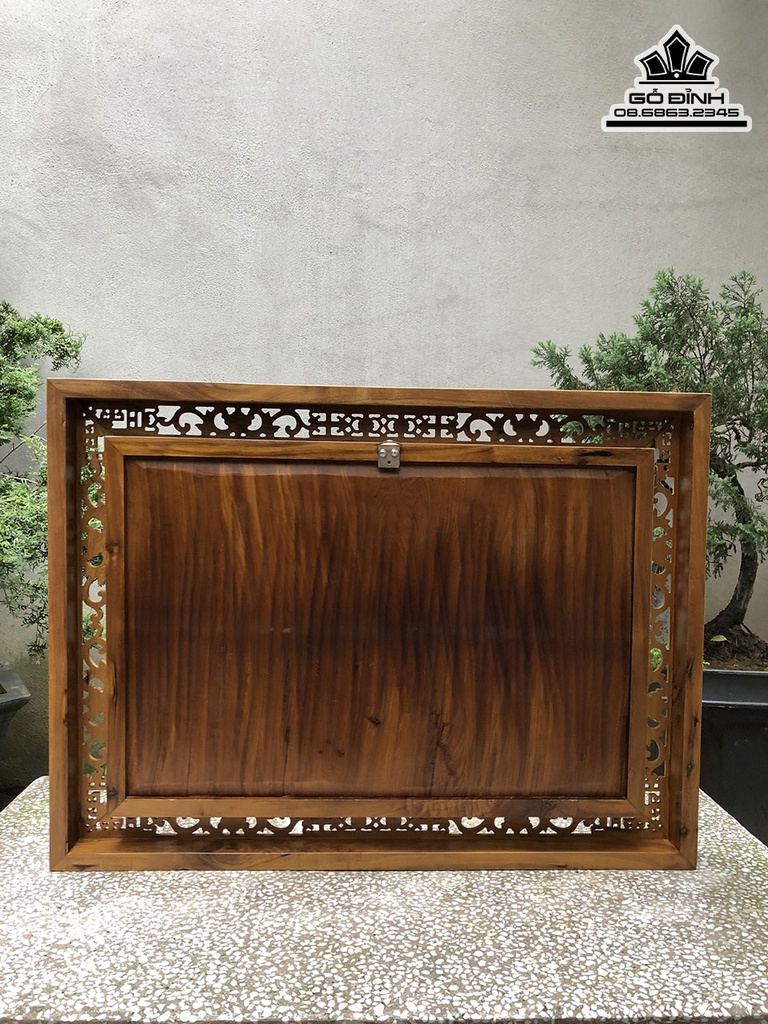 Tranh Gỗ Tranh Quan Công Gỗ Bách Xanh Cao 67 Ngang 90 Sâu 10 (cm) 2