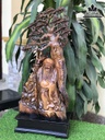 Tượng Ông Thọ Gỗ Bách Xanh Cao 77 Ngang 33 Sâu 20 (cm)7