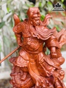 Tượng Quan  Công Hàng Long Gỗ Hương Cao 60 Ngang 30 Sâu 20 (cm) 1