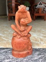 Tượng Khỉ Gỗ Hương Cao 47 Ngang 22 Sâu 16 (cm) 0