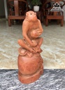 Tượng Khỉ Gỗ Hương Cao 47 Ngang 22 Sâu 16 (cm) 1
