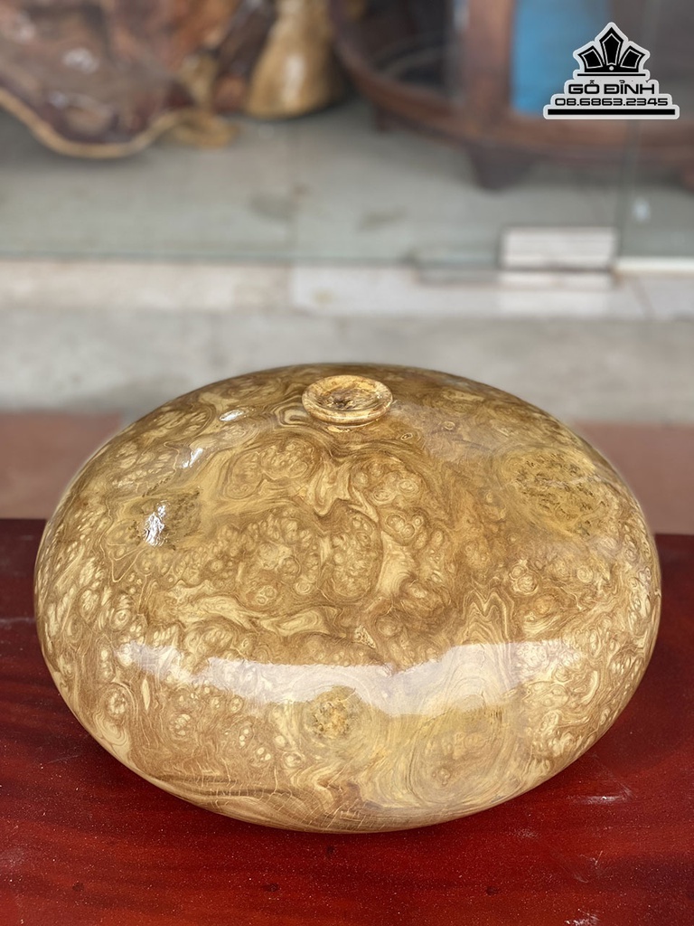 Chum Phú Quý Gỗ Nu Nghiến Cao 25 Đường Kính 40 (cm) 1