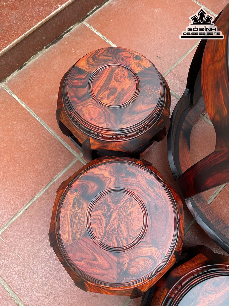 Bộ Bàn Ghế Gỗ Trắc 8