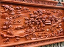 Tranh Tiểu Cảnh Đồng Quê Gỗ Hương Đá Dài 151 Rộng 78 Dày 7 (cm) 0