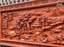 Tranh Tiểu Cảnh Đồng Quê Gỗ Hương Đá Dài 151 Rộng 78 Dày 7 (cm) 1