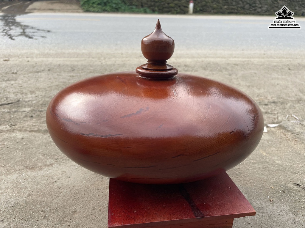 Chum Phú Quý Gỗ Ngọc Am Cao 17 Đường Kính 39 (cm) 0