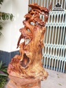 Tượng Tam Dương Gỗ Hương Việt Cao 65 Ngang 42 Sâu 25 (cm) 2