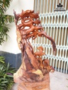 Tượng Tam Dương Gỗ Hương Việt Cao 65 Ngang 42 Sâu 25 (cm) 3