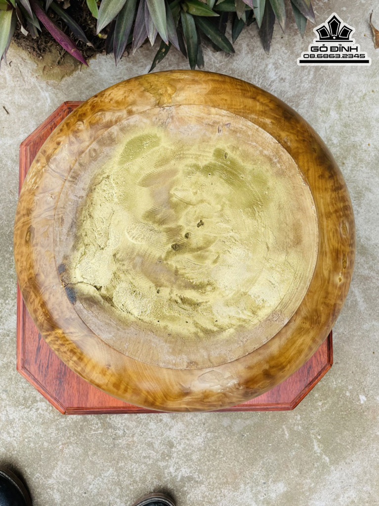 Bình Chum Phú Quý Gỗ Nu Kháo Cao 20 Đường Kính 45 (cm)5