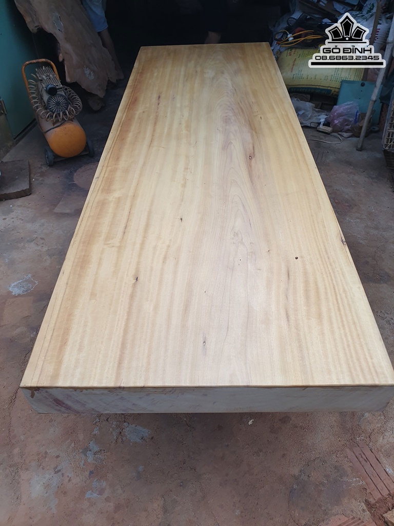Mặt Bàn Dài Gỗ Dổi Dài 248 Rộng 84 Dày 12 (cm) 1